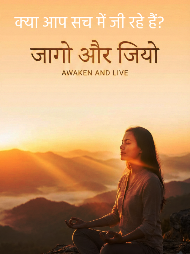 जागो और जीयो | क्या आप सच में जी रहे हैं?